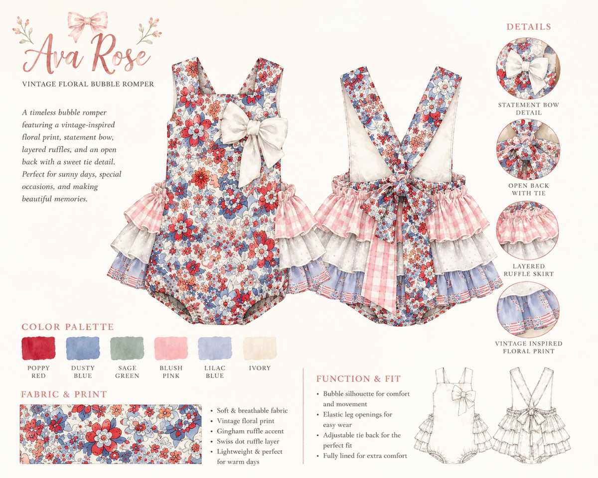 Ava Rose summer bubble