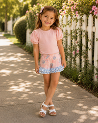 Madeline's Freedom Ruffle Shorts