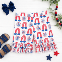 Madeline's Rainbow ruffle shorties